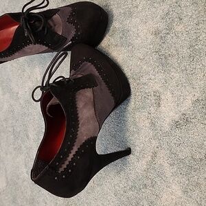 Italian made suede booties